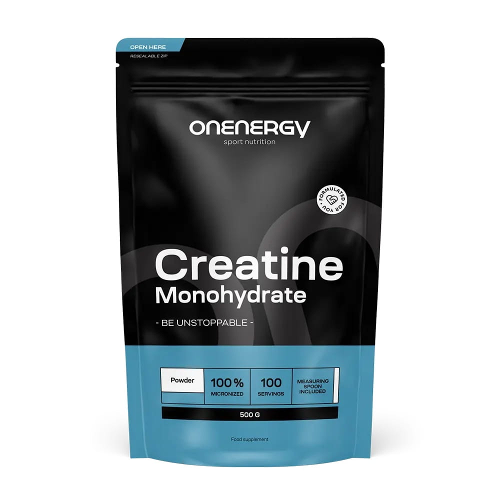 Czysta Kreatyna w proszku OnEnergy, dla zwiększenia siły i masy mięśniowej